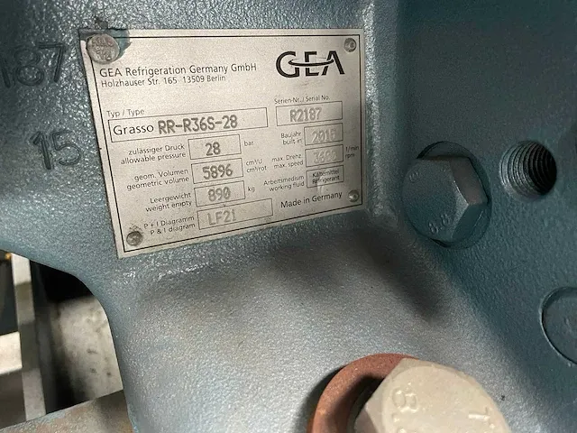 Gea/grasso chiller nh3/glycol - afbeelding 7 van  8