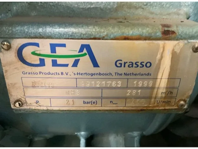 Gea/grasso rc49 koelcompressor nh3 - afbeelding 6 van  6