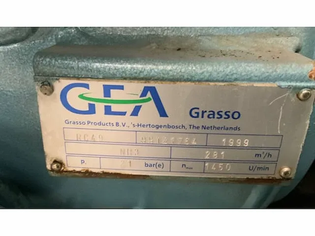 Gea/grasso rc49 koelcompressor nh3 - afbeelding 6 van  6