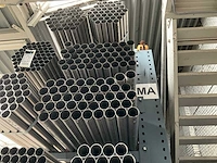 Gealuminiseerd stalen buis 76,2x2mm l:6000mm (90x) - afbeelding 1 van  3