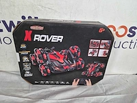 Gear2play rc x-rover 6-wielige stuntauto - bestuurbare auto - rc auto - verlichte koplampen - incl. oplaadbare batterij - afbeelding 2 van  2