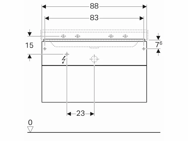 Geberit - xeno2 badmeubelset - afbeelding 6 van  12