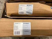 Geberit 115.202.11.1 urinoirscheidingswand (2x) - afbeelding 5 van  5