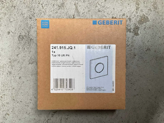 Geberit 241.915.jq.1 urinoir bedieningsplaat - afbeelding 2 van  2