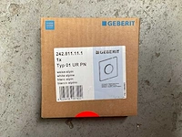 Geberit 242.811.11.1 urinoir bedieningsplaat - afbeelding 2 van  2