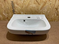 Geberit 300 basic fontein - 1 kraangat - met overloop (3x) - afbeelding 2 van  6