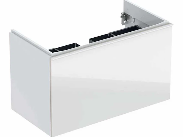 Geberit acanto - wastafelonderkast 900 mm, glanzend wit 500.612.01.2 - afbeelding 1 van  1