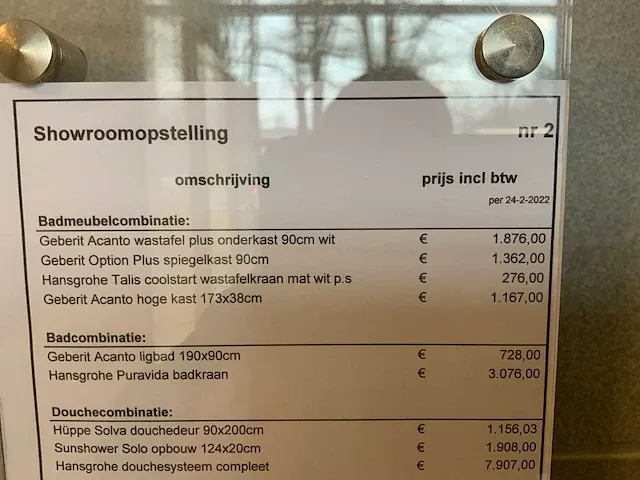 Geberit acanto badmeubelset - afbeelding 9 van  9