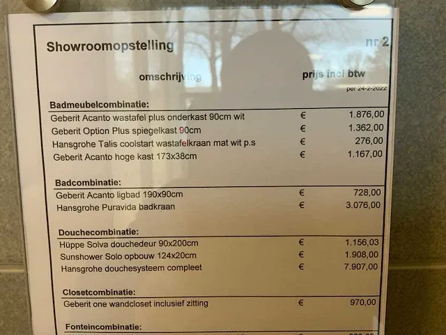 Geberit acanto kolomkast - afbeelding 5 van  5