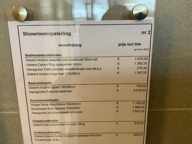 Geberit acanto kolomkast - afbeelding 5 van  5