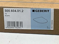 Geberit acanto topfix toiletzitting - afbeelding 5 van  5