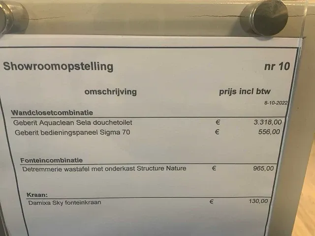 Geberit aquaclean sela toilet - afbeelding 3 van  11