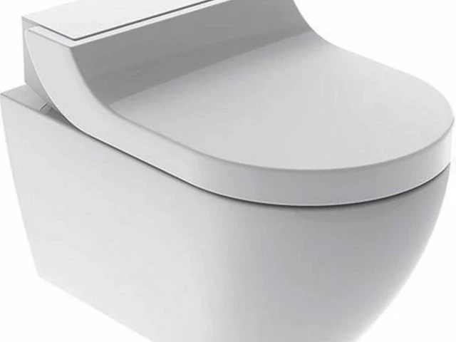 Geberit aquaclean tuma classic douchewc wand spoelrandloos glans wit - afbeelding 3 van  6
