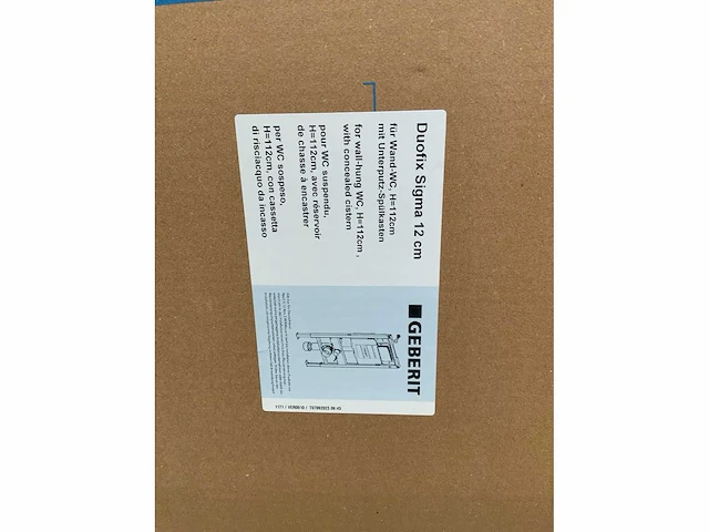 Geberit duofix sigma toilet inbouwframe - afbeelding 3 van  3