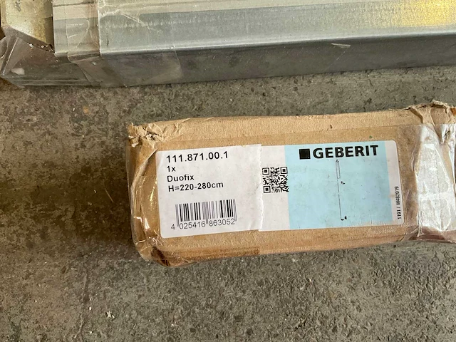 Geberit duofix vrijstaandewandversterking 111.871.00.1 - afbeelding 2 van  3