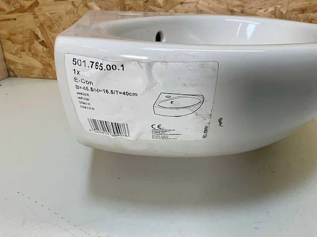Geberit e-con rond hoekfontein (5x) - afbeelding 4 van  6