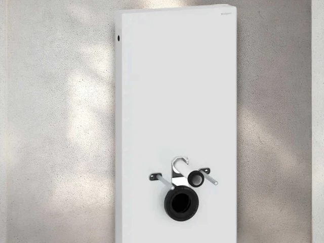 Geberit monolith module glas wit aluminium - afbeelding 2 van  5