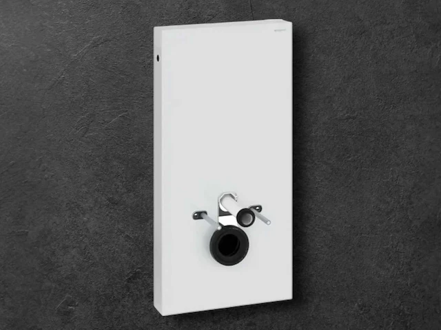 Geberit monolith module glas wit aluminium - afbeelding 3 van  5