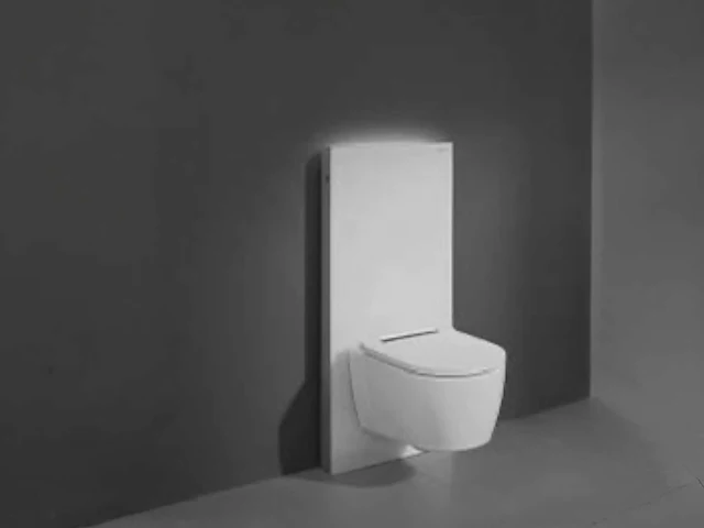 Geberit monolith plus module glas wit aluminium - afbeelding 1 van  6