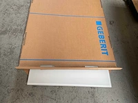 Geberit monolith plus module glas wit aluminium - afbeelding 5 van  6