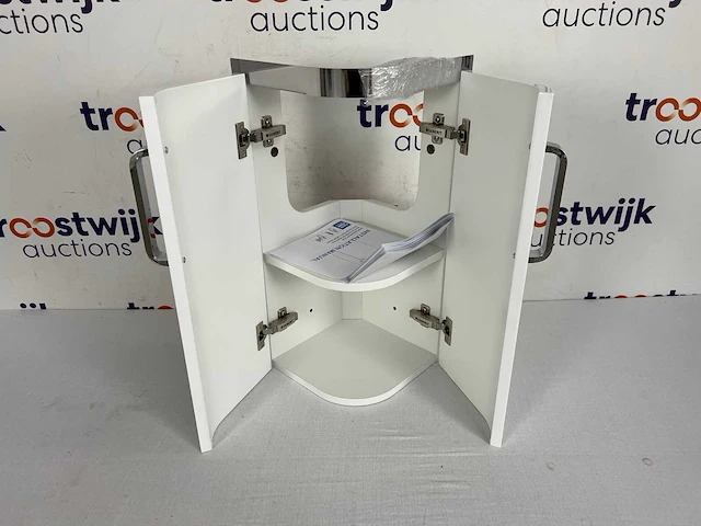 Geberit renova compact hoekfonteinonderbouwkast m. 2 deuren - afbeelding 4 van  4