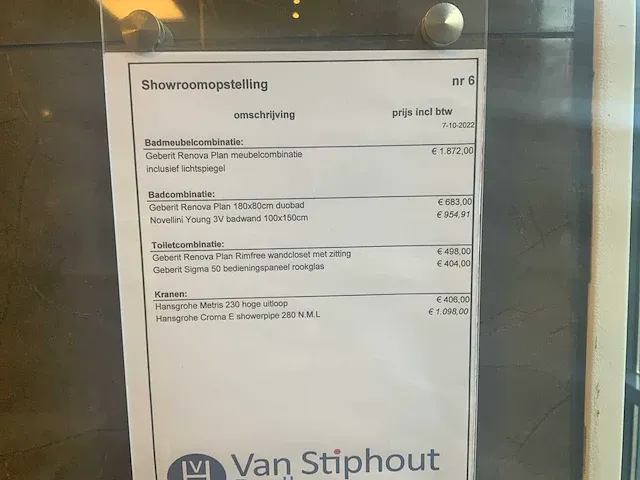 Geberit renova plan 100cm badmeubelset - afbeelding 8 van  8