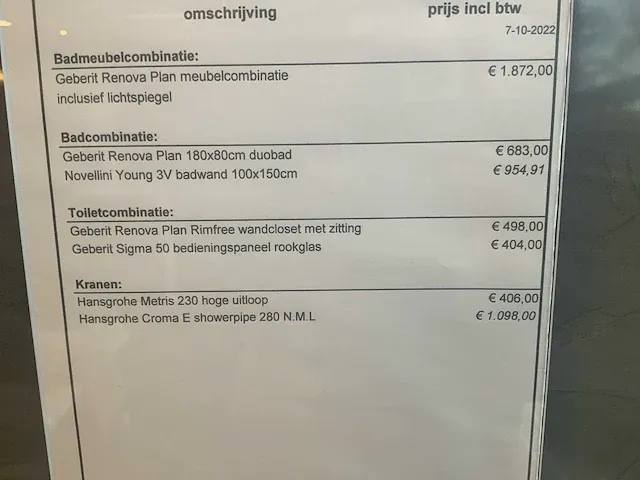 Geberit renova plan rimfree toilet - afbeelding 5 van  5