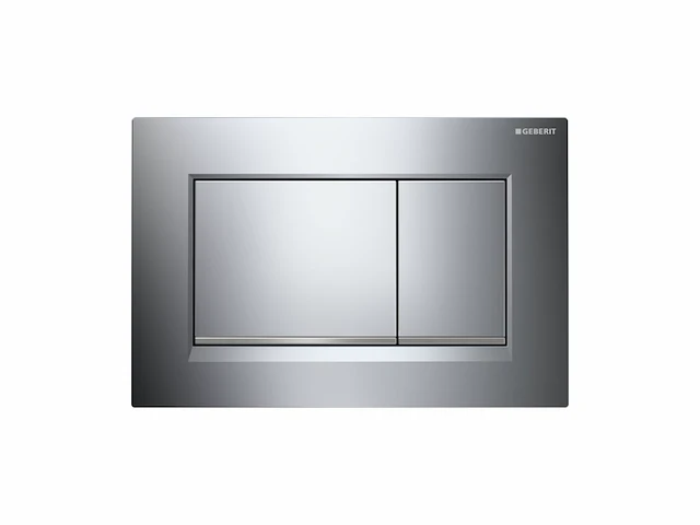 Geberit sigma 30 bedieningspaneel chroom/matchroom - afbeelding 1 van  3