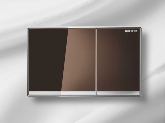 Geberit sigma 60 bedieningsplaat umbra glas umbra glas 115.640.sq.1 - afbeelding 1 van  3