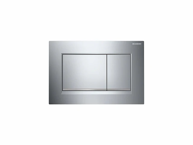 Geberit sigma30 bedieningspaneel chroom/matchroom 115883kh1 - afbeelding 2 van  4