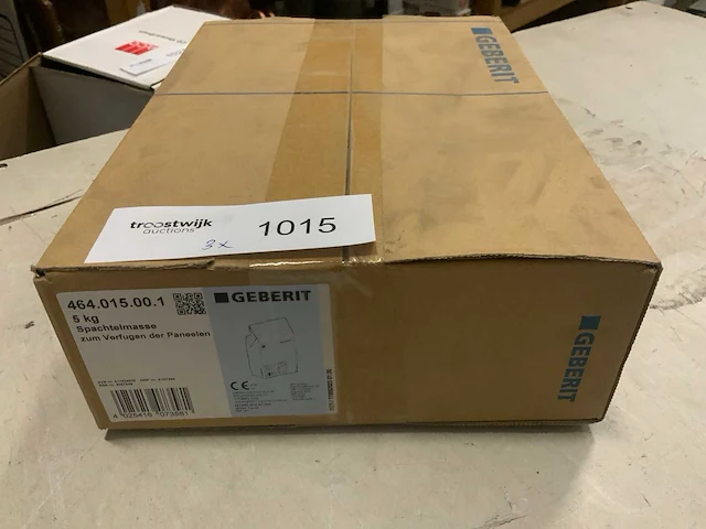 Geberit spachtel 5kg 464.015.00.1 (3x) - afbeelding 1 van  3
