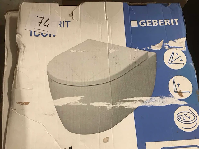 Geberit toilet - afbeelding 1 van  3