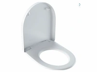 Geberit wc-zitting renova plan scharn es met softclosing mechanisme wit - afbeelding 1 van  3
