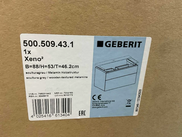 Geberit xeno2 badkamerkast met 2 lades - afbeelding 7 van  7