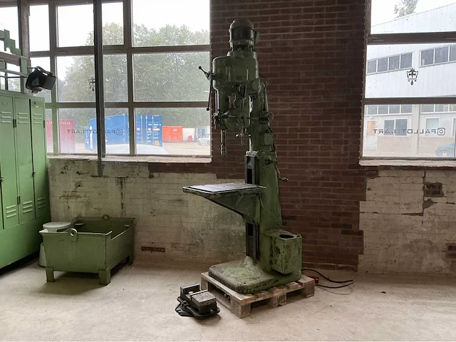 Gebr. reinhold gera, georg stenzel berlin kolomboormachine met machinebankklem - afbeelding 20 van  26
