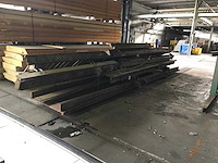 Gebruikte hardhouten vlonderdelen - afbeelding 2 van  7