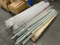 Gebruikte led strip inclusief voorschakelapparaat en kunststof kap (80x) - afbeelding 4 van  10