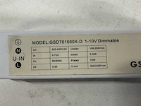 Gebruikte led strip inclusief voorschakelapparaat en kunststof kap (80x) - afbeelding 10 van  10