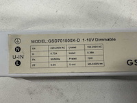 Gebruikte led strip inclusief voorschakelapparaat en kunststof kap (80x) - afbeelding 10 van  10