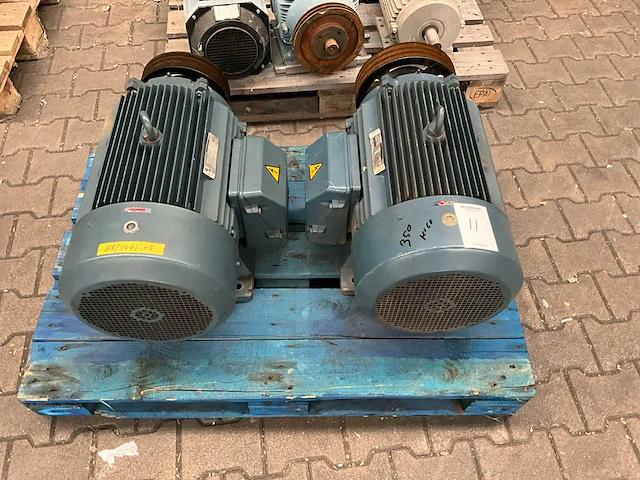Gec inductie elektromotor (2x) - afbeelding 1 van  5