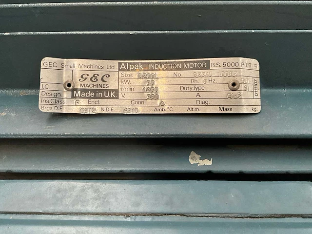 Gec inductie elektromotor (2x) - afbeelding 5 van  5