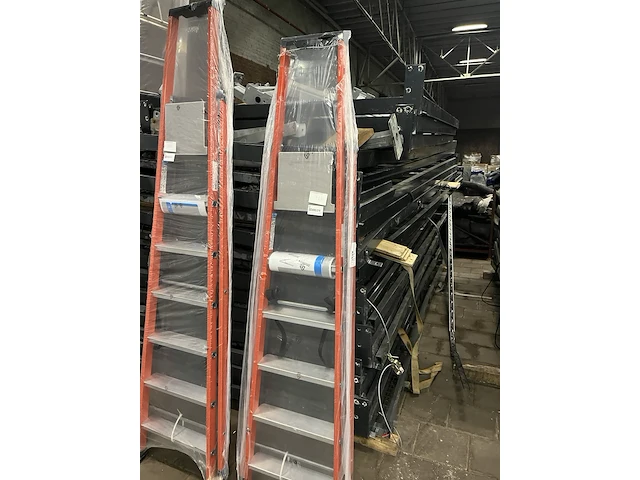 Gecombineerde trapladder met 6 treden (glasvezelversterkte treden) zarges, efamix s 40434 - afbeelding 2 van  4