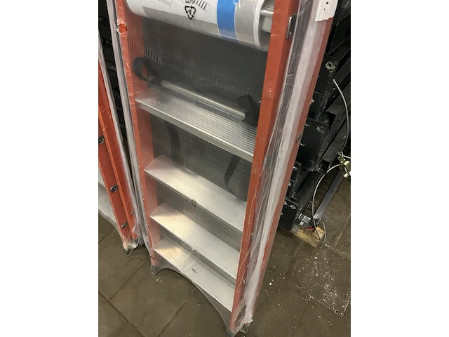 Gecombineerde trapladder met 6 treden (glasvezelversterkte treden) zarges, efamix s 40434 - afbeelding 4 van  4