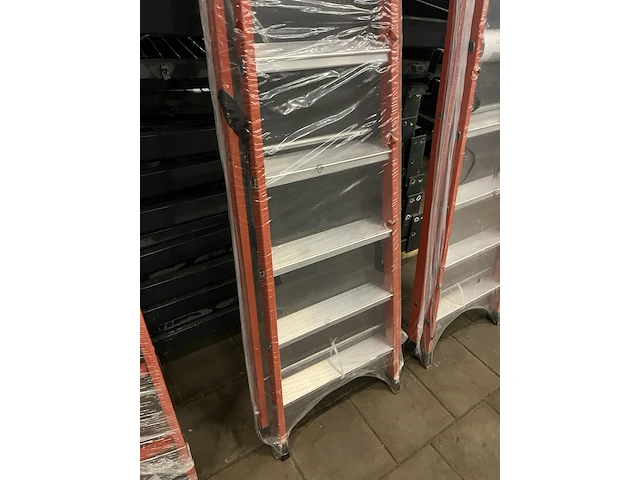 Gecombineerde trapladder met 7 treden (glasvezelversterkte treden) zarges, efamix s 40435 - afbeelding 3 van  4