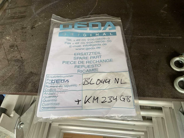 Geda lift 250 comfort 16m ladderlift - afbeelding 4 van  8