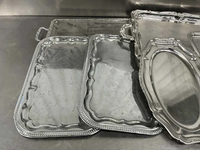 Gedecoreerde buffetschaal (6x) - afbeelding 2 van  4