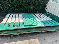 Gedemonteerde gegalvaniseerde mobiele opslagcontainer 300x220x210cm - afbeelding 1 van  7