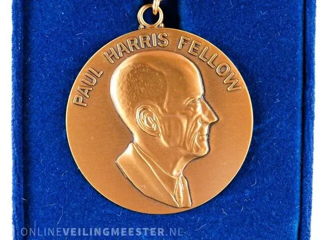 Gedenkpenning paul harris fellow - afbeelding 3 van  6
