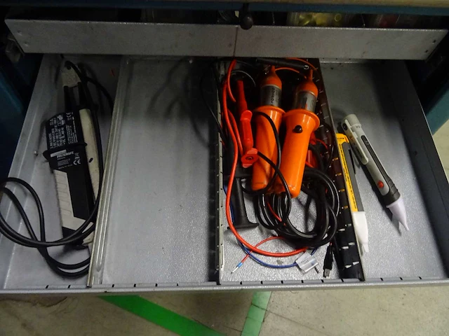 Gedore - adjutant 2000 - gereedschapswagen met inhoud - afbeelding 7 van  10
