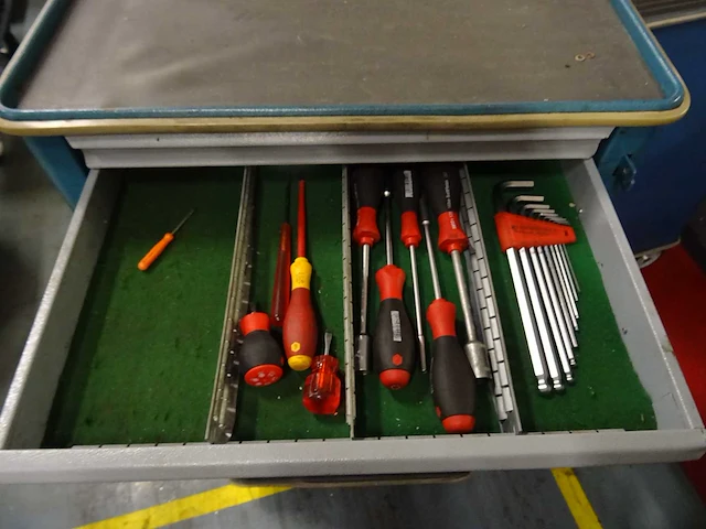 Gedore - adjutant 2000 - gereedschapswagen - afbeelding 3 van  10